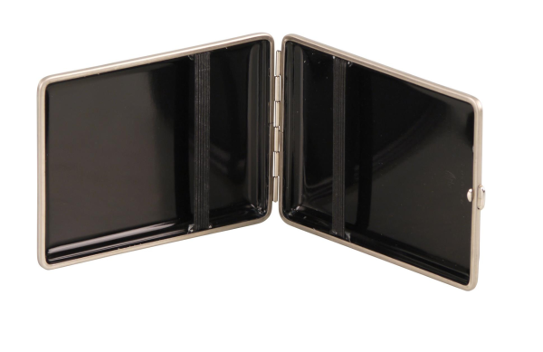 Zigarettenetui 100mm "Soft-Leder schwarz"